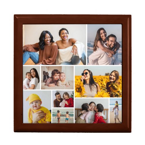 Create Your Own 10 Photo Collage Gift Box