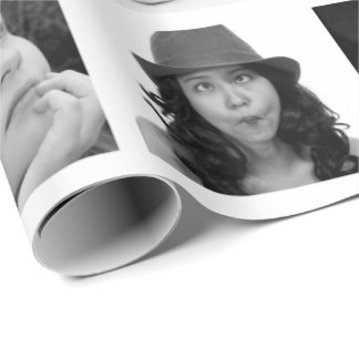 Create-Your-Own 10-Photo Collage Gift Wrap