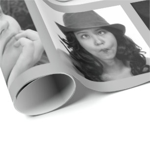 Create-Your-Own 10-Photo Collage Gift Wrap