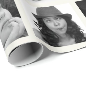 Create-your-own 10-photo Collage Gift Wrap by StyledbySeb at Zazzle