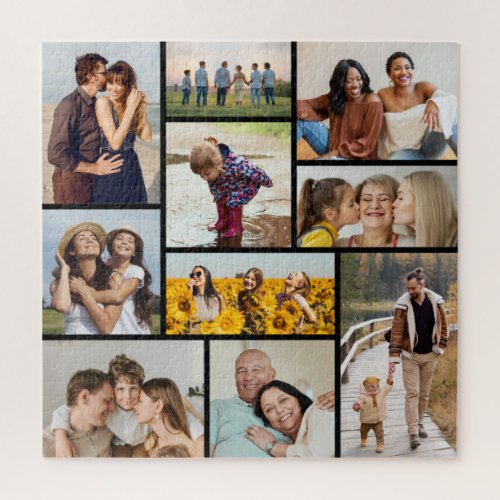 Create Your Own 10 Photo Collage Jigsaw Puzzle