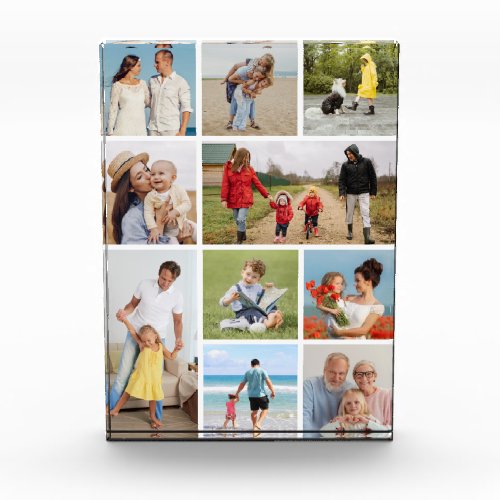 Create Your Own 10 Photo Collage Photo Block