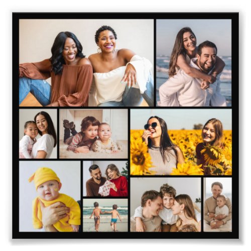 Create Your Own 10 Photo Collage Photo Enlargement