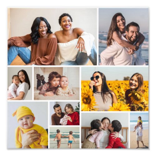 Create Your Own 10 Photo Collage Photo Enlargement