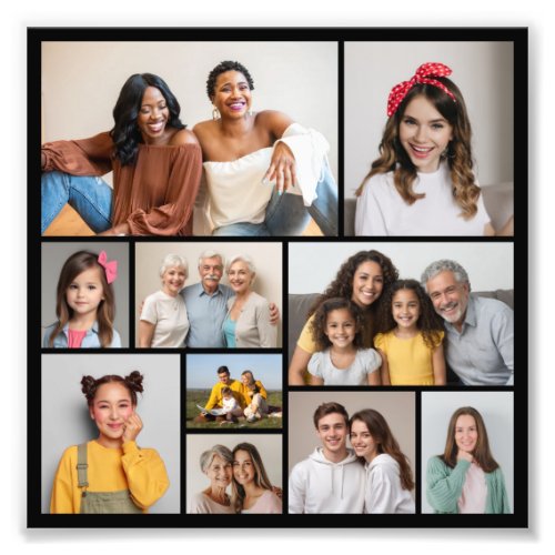 Create Your Own 10 Photo Collage Photo Enlargement