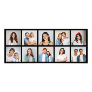 Create Your Own 10 Photo Collage Photo Enlargement Print