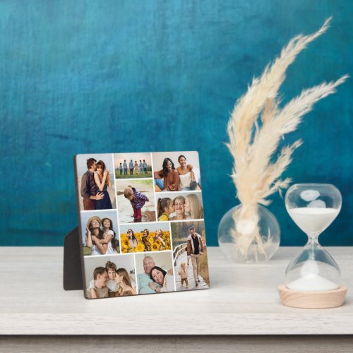 Create Your Own 10 Photo Collage Plaque
