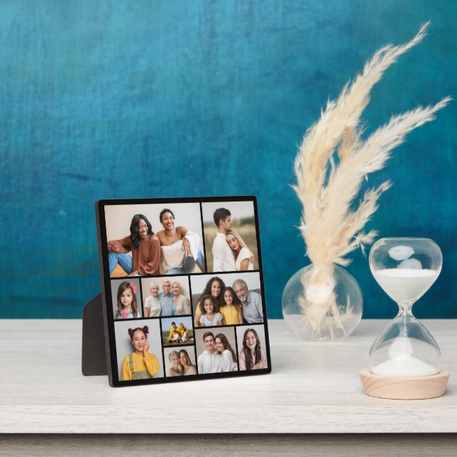 Create Your Own 10 Photo Collage Plaque (Insitu)