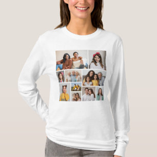 Create Your Own 10 Photo Collage T-Shirt