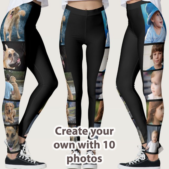 Create Your Own 10 Photo DIY Patterned leggings (Creator Uploaded)