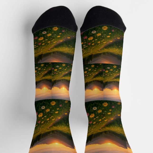 Create your own  10 photos Crew Socks (Top)