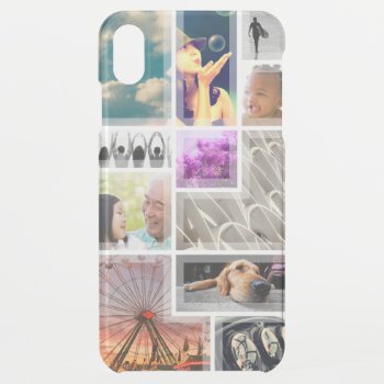 Create-your-own 11-image Photo Collage Iphone Xs Max Case by StyledbySeb at Zazzle