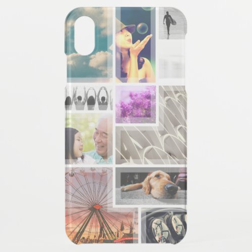 Create_Your_Own 11_Image Photo Collage iPhone XS Max Case