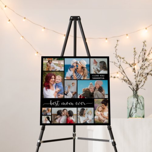   Create Your Own 11 Photo Collage Best Mom Ever  Foam Board