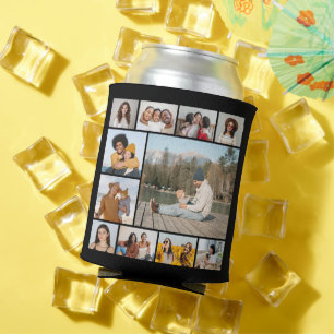 Create Your Own 11 Photo Collage Can Cooler