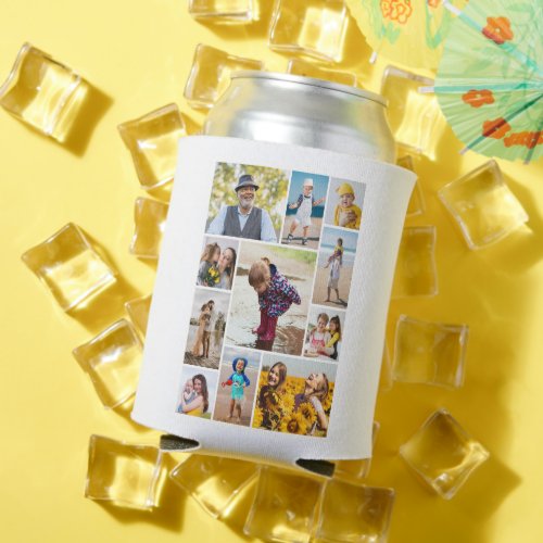 Create Your Own 11 Photo Collage Can Cooler