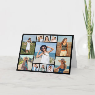 Create Your Own 11 Photo Collage Card
