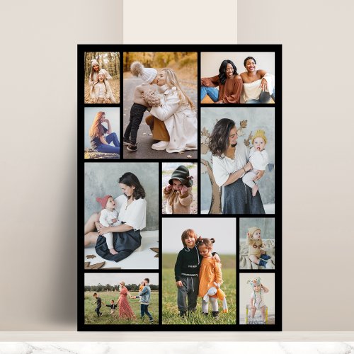 Create Your Own 11 Photo Collage Card