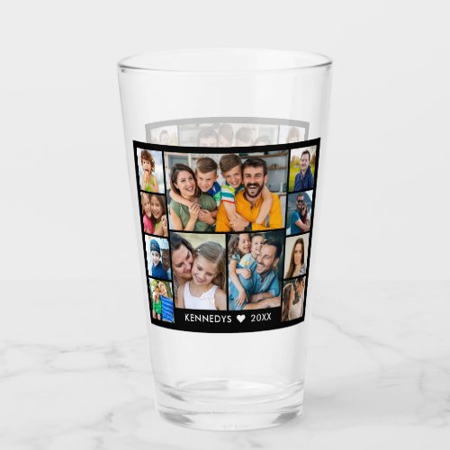 Create Your Own 11  Photo Collage Family Name