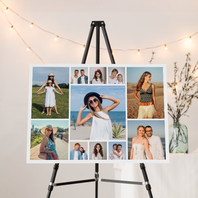 Create Your Own 11 Photo Collage Foam Board (In Situ (Stand))