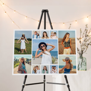 Create Your Own 11 Photo Collage Foam Board