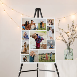 Create Your Own 11 Photo Collage Foam Board