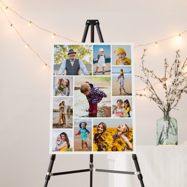 Create Your Own 11 Photo Collage Foam Board (In Situ (Stand))