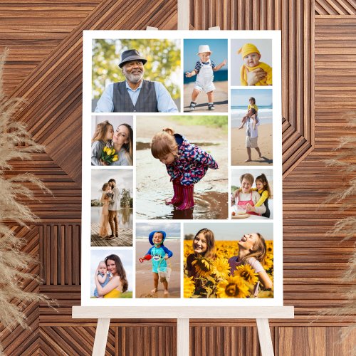 Create Your Own 11 Photo Collage Foam Board