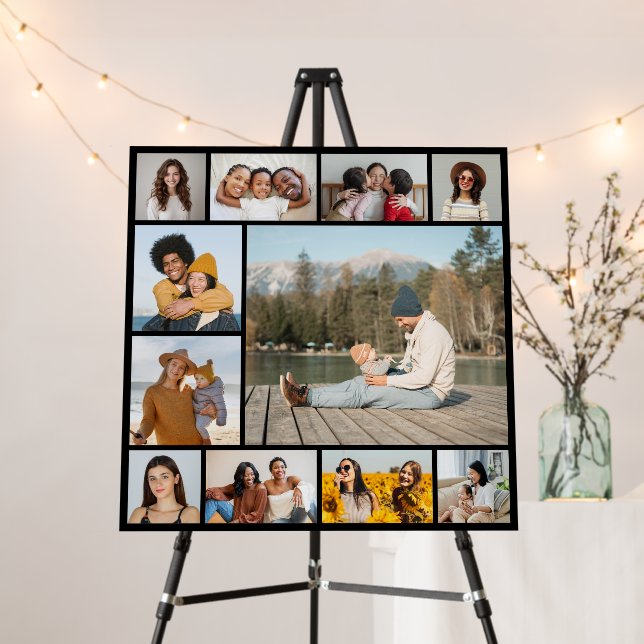 Create Your Own  11 Photo Collage Foam Board (In Situ (Stand))