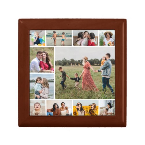 Create Your Own  11 Photo Collage Gift Box