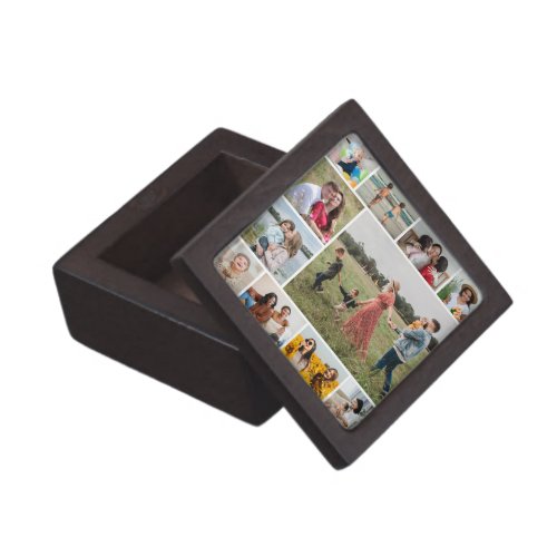 Create Your Own  11 Photo Collage Gift Box