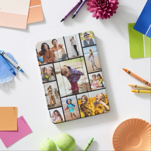 Create Your Own 11 Photo Collage iPad Air Cover