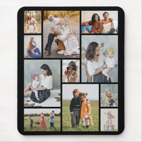 Create Your Own 11 Photo Collage Mouse Pad