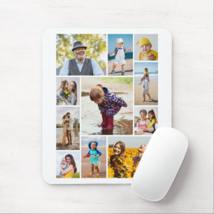 Create Your Own 11 Photo Collage Mouse Pad