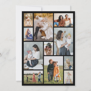 Create Your Own 11 Photo Collage Note Card