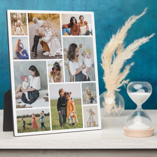 Create Your Own 11 Photo Collage Plaque