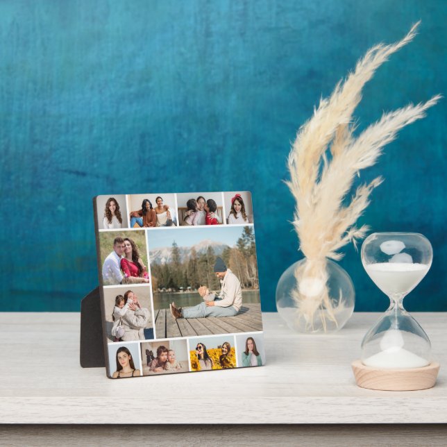 Create Your Own  11 Photo Collage Plaque (Insitu)