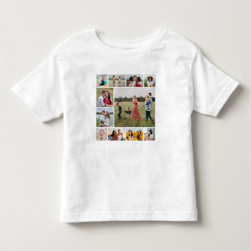 Create Your Own  11 Photo Collage Toddler T_shirt