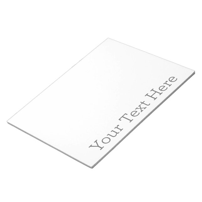 11" x 8.5" Notepad - 40 pages (Angled)