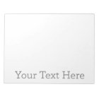 Create Your Own 11"x8.5" 40 Page Notepad