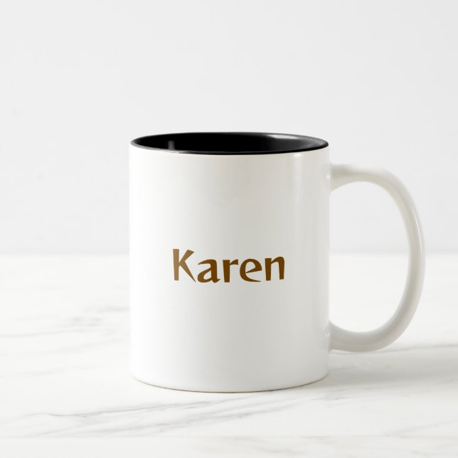 Create Your Own 11oz Two Tone Coffee Mug (Right)
