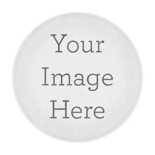 Decorative Glass Cutting Board 12" (Front)