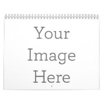 Create Your Own 12 Month Medium Size Two-Page Calendar Create Your Own 12 Month Medium Size Two-Page Calendar