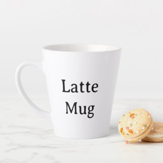 Create Your Own 12 oz Small Latte Mug