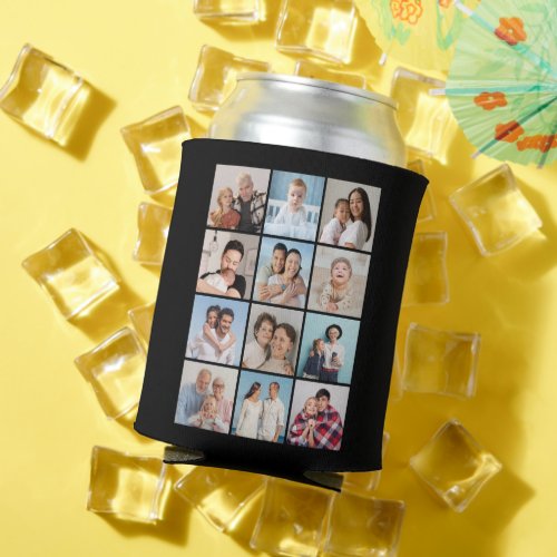 Create Your Own 12 Photo Collage Can Cooler