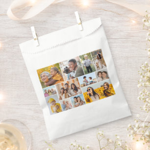 Create Your Own 12 Photo Collage Favor Bag