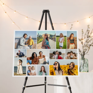 Create Your Own 12 Photo Collage Foam Board