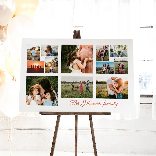 Create Your Own 12 Photo Collage Foam Board (Creator Uploaded)