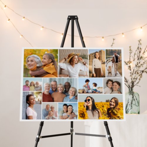Create Your Own 12 Photo Collage Foam Board