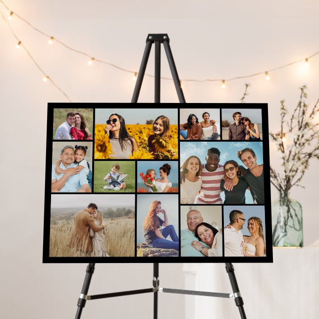 Create Your Own 12 Photo Collage Foam Board (In Situ (Stand))